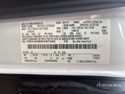 2019 Ford Transit 350 Passagiersbusje