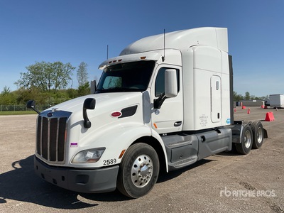 2018 Peterbilt 579 6x4 T/A Sleeper Truck Tractor