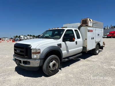 2009 Ford F-550 Camion de lubricacion