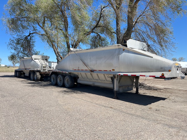 1998 Beall BABDS23-1 Super B-Train Aluminum Belly Dump Trailer