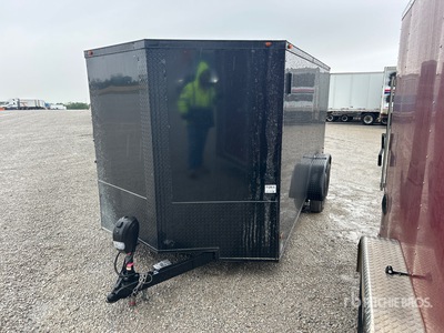 2025 All World 16 ft T/A Remorque fermée