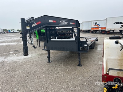 2025 Round house GF 25 25 ft T/A Gooseneck Equipment Trailer