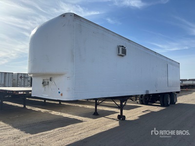 45 ft x 102 in T/A Tool Crib & Office Trailer Van Trailer
