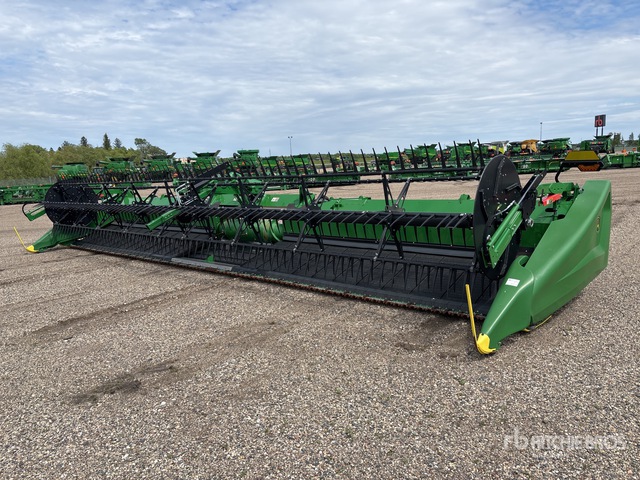 2022 John Deere HD35F 35 ft Hinged Flex Draper Combine Header