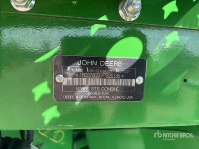 2023 John Deere S780 Maaidorser
