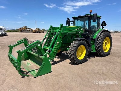 2023 John Deere 6R 155 4WD-tractor