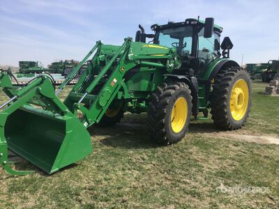 2024 John Deere 6R 175 4WD-tractor