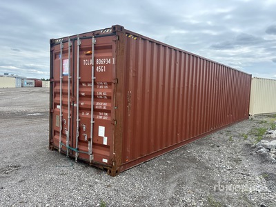 40 ft High Cube Storage Container