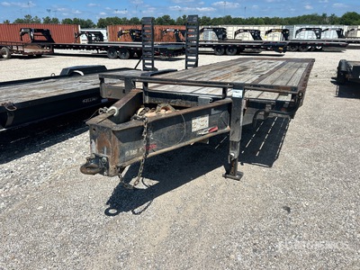 2006 Load Max 34 ft T/A Remolque con Rampa Abatible Hidráulica