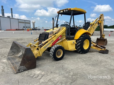 2005 New Holland LB75B 4x4 لودر خلفي