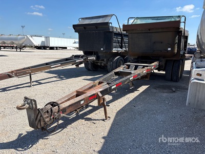 1988 Aztec 11 ft T/A Pup Remolque volcador con acoplado