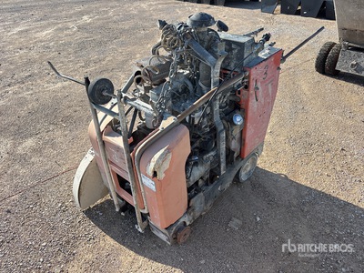 2007 Husqvarna FS4800D Concrete Walk-Behind Saw