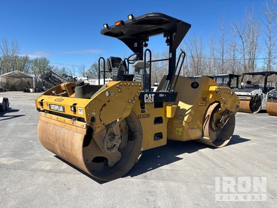 2010 Cat CB54XW Double Drum Roller