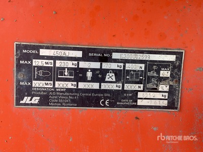 2015 JLG 450AJ Telescopische hoogwerker
