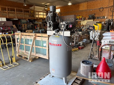 Westward 5F565A 25.1 cfm Electric 80 gal Air Compressor