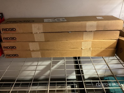 Quantity of (4) Ridgid 31110 36 in Aluminum Straight Pipe Wrenches (Unused)
