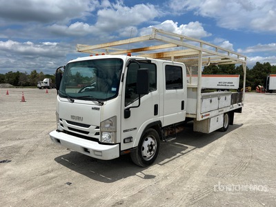 2019 Isuzu NPR HD 4x2 Crew Cab COE Camión Caja Abierta