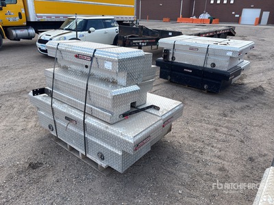 Quantity of (2) Pallets of Truck Tool Boxes