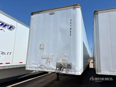 1999 Strick 53 ft x 102 in T/A Remorque fourgon