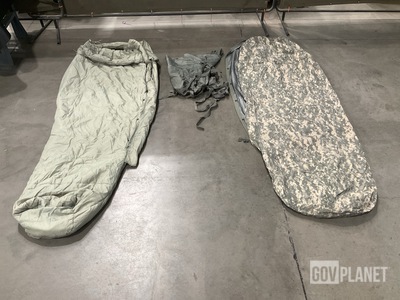 (42) Bivy Covers, (21) Sleeping Bags, (77) Stuff Sacks & Assorted Items
