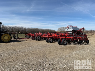 2015 Morris C2 Contour 71 ft Air Drill w/ 2015 Morris 9650 Air Cart