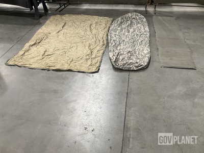 (57) Wet Weather Poncho Liners, (20) Bivy Covers & Assorted Items