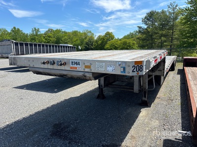 2016 Doonan 532ABLICEMLZ 53 ft T/A Spread Axle Step Deck Trailer