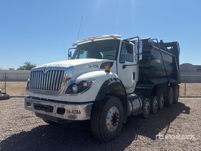 2016 International 7600 6x4 Five Axle Dump Truck