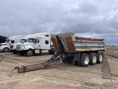 2009 Cross Country 17 ft Tri/A Pup Dump Trailer