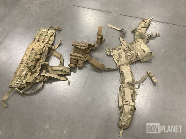(63) Waistbelts, (51) Assault Packs, (34) Shoulder Frames & Assorted Items