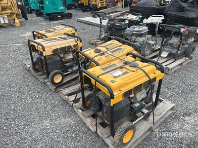 Quantity of (2) Pallets of Dewalt Tragbarer Generator (Inoperable)