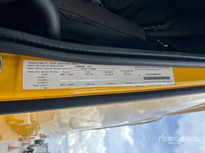 2022 Volvo VNL64760 6x4 Cabeza Tractora Cabina Dormitorio