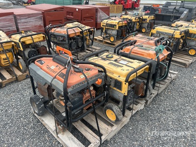 Quantity of (2) Pallets of Generac and Dewalt Tragbarer Generator (Inoperable)