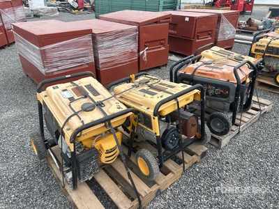Quantity of (2) Pallets of Dewalt And Generac Tragbarer Generator (Inoperable)