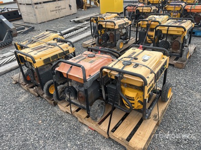 Quantity of (2) Pallets of Dewalt And Generac Portable Generator Set (Inoperable)