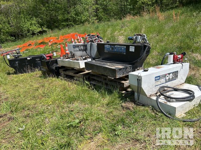 Quantity of Fuel Tanks, Pumps, Concrete Mixer, Binders, Chains & Hand Tools