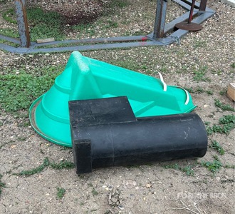8 in Poly Auger Hopper Divers - Accessoires agricoles