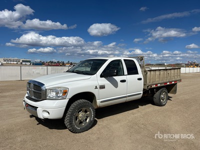2007 Dodge 3500 4x4 Extended Cab Autocarro cassone fisso