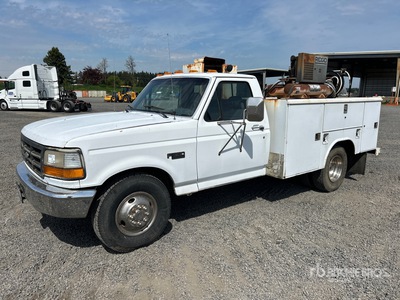 1992 Ford F-350 4x2 Utility Truck