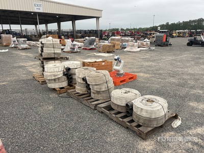 Quantity of (5) Pallets of 6 in Fire Hose