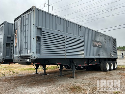 2003 1848 kW Cummins Containerized Generator Set Power Van
