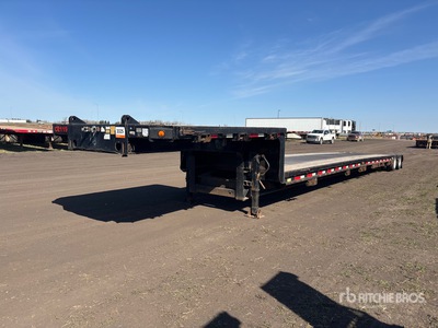 2009 Trail King 53 ft T/A Step Deck Trailer