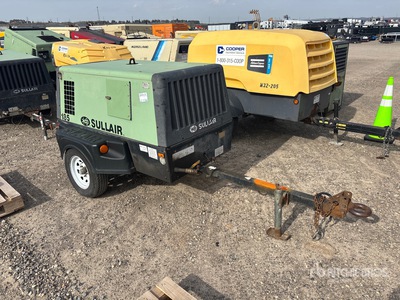 2010 Sullair 185DPQ JD Mobile Air Compressor