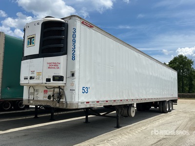 2017 Great Dane 53 ft x 102 in T/A EMC-1113-12053 Refrigerated Trailer