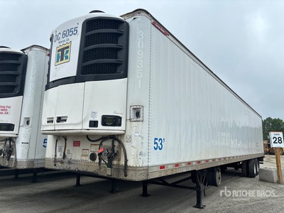 2017 Great Dane ECM-1113-12053 53 ft x 102 in T/A Multi -Temp Refrigerated Trailer