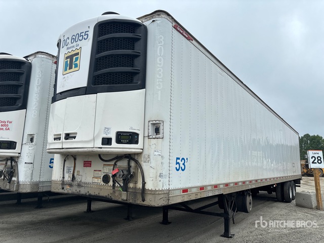 2017 Great Dane ECM-1113-12053 53 ft x 102 in T/A Multi -Temp Refrigerated Trailer