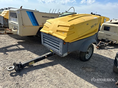 2015 Atlas Copco XAS185CD7 Mobile Air Compressor