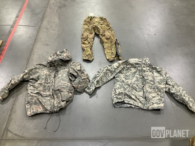(5) Cold Weather Parkas, (11) Wet Weather Jackets & Assorted Items