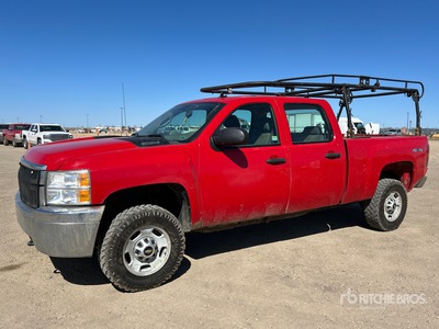 2013 Chevrolet Silverado 2500 HD 4x4 Crew Cab Ophalen
