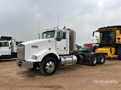 2013 Kenworth T800 6x4 T/A Day Cab Truck Tractor